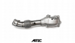Poujoulat Mitsubishi Evo 10 4B11T 3.5'' Cast Dump / Front Pipe - Version 1 | 5903713181828 | 5903713181828