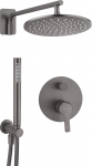 Zestaw prysznicowy Deante Arnika Titanium Komplet podtynkowy | NAC D9QP | 5908212096604