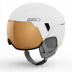 MIVIDA Kask zimowy damski GIRO ARIA SPHERICAL MIPS matte white / VIVID copper roz. M (55.5-59 cm) | GR-7172491 | 196178140959