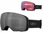 Giro Gogle zimowe GIRO COMP BLACK WHITE INDICATOR (Szyba lustrzana kolorowa VIVID-Carl Zeiss ONYX 08-18% VLT S3 + Szyba lustrzana kolorowa VIVID-Carl Zeiss INFRARED 50% S1) (NEW 2024/2025) | GR-7161999 | 196178068307