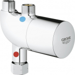 Grohe Grohe Grohtherm Akcesoria do baterii termiczna ochrona przed poparzeniem termostat podumywalkowy Chrom - 34487000 | 34487000 | 4005176936234