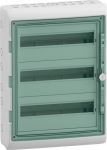 SCHNEIDERE Rozdzielnica hermetyczna Schneider Mureva / d. Kaedra 3x18 IP65 UV MRV-3-18-NT-T 13436 natynkowa drzwi transparentne | 13436 | 3303430134367