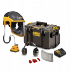 Dewalt przyłbica/kask ochr. z nawiewem, filtr hepa DXPGH2SB21 | DXPGH2SB21 | 5056281407316