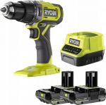 Wiertarko-wkrętarka Ryobi RPD18BL-2C20S 18 V 2 x akumulator 2 Ah | 5133006139 | 4892210227973