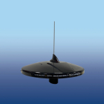CB Antena Icy Box Aktywna antena telewizyjna, DAB Glomex Talitha AGC 250mm jacht kamper | V9125AGCU/DAB20/BK | 8051566307395