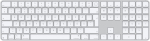 Apple Magic Keyboard Touch ID Numeric SWE White Keys | MXK73S/A | 195949655036