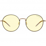 Okulary Gunnar GUNNAR Optiks Ellipse Computer-Brille - Amber Glas, schwarz/gold | ELL-10901 | 0810003942234