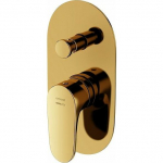 Bateria wannowa Cersanit Inverto podtynkowe złoty (S951-285) | S951-285 | 5902115799747