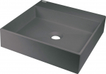 Umywalka Deante Umywalka granitowa stawiana na blat - 400x400 mm | CQR TU4S | 5907650826828