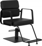 Activeshop Gabbiano fotel fryzjerski Porto czarno czarny | 5906717456404 | 5906717456404