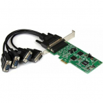 Kontroler StarTech PCIe x1 - 4x Port szeregowy RS-232 (PEX4S232485) | PEX4S232485 | 0065030849357