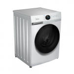Midea | Washing machine with dryer | MF200D80WB/1/W-HR | Energy efficiency class A/D | Front loading | Washing capacity 8 kg | 1400 RPM | Depth 48 cm | Width 60 cm | Display | LED | Drying system | Drying capacity 6 kg | Steam function | White | MF20 ...