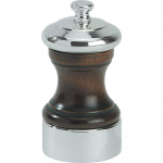 Młynek do przypraw Peugeot Młynek do pieprzu 10 cm Bistro posrebrzany mosiądz z drewnem | 4006950019570 | 4006950019570