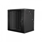 Cabinet installation hanging two sections 19 '' 12U 600x600mm black | WF02-6612-10B | 5901969403947