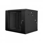 Lanberg | Rack cabinet 19" double-section wall-mount 9U/600x600 (flat pack) | WF02-6609-10B | Black | WF02-6609-10B | 5901969403923