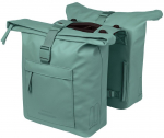 Basil Torba na bagażnik BASIL BROOKLYN DOUBLE PANNIER BAG 41L, MIK Hooks System, wodoodporna, silvergreen | BAS-18551 | 8715019185519