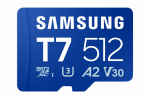 Samsung microSDXC UHS-I Card | T7 | 512 GB | microSD | Flash memory class U3, V30, A2 | MB-MB512T/WW | 8806097635062