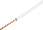 Elektrokabel Przew&oacute;d instalacyjny H07V-U (DY) 1,5 biały /100m/ | T0093 DY 1 X 1,5 BIAŁY | 5907702814872