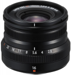 Fujifilm Fujinon XF 16mm f/2.8 R WR objektiiv, must | 16611667 | 4547410397307