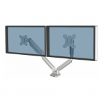 Fellowes Uchwyt biurkowy na 2 monitory do 32'' Platinum (8056501) | 8056501 | 0043859764228