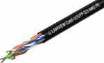 Lanview Lanview LVN122151 kabel sieciowy Czarny 305 m Cat6 U/UTP (UTP) | LVN122151 | 5704174522508