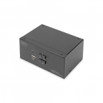 Digitus | KVM Switch, 2-Port, Dual Display, 4K, DisplayPort | DS-12862 | DS-12862 | 4016032478133