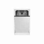 BEKO Dishwasher | BDIS38040Q | Built-in | Width 45 cm | Number of place settings 10 | Number of programs 8 | Energy efficiency class C | Display | White | BDIS38040Q | 8690842469435