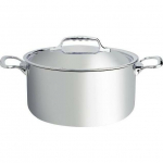 De Buyer De Buyer Affinity Saucepot Stainless Steel with lid 28 cm | DB3742-28 | 3011243742289