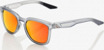 100% Okulary Hudson Soft Tact Translucent Crystal Grey HiPER Red Multilayer Mirror Lens | 306888-uniw | 841269127714