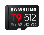 Samsung microSDXC UHS-I Card | T9 | 512 GB | microSD | Flash memory class U3, V30, A2 | MB-MH512T/WW | 8806097718970