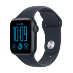 Watch Apple Watch SE 3 (2026) GPS 40mm Midnight Aluminium Case with Navy Blue Sport Band S/M - Midnight | MJKYZR/A | 195951259024