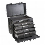 Explorer Cases 5140 Trolley Black with Foam Drawers | 250780 | 8024482180403