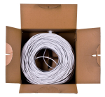 Cable UTP Cat.6 CU 305m wire fluke LCU6-12CU-0305-S grey | LCU6-12CU-0305-S | 5901969427394