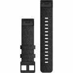 Garmin Pasek materiałowy na nadgarstek QuickFit 20 (czarny / czarna sprzączka) (010-12875-00) | 010-12875-00 | 753759233426