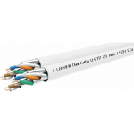 Lanview Kabel sieciowy Cat.6A, U/FTP, LSZH, Cca, biały, 305m (LVN122163) | Cat6a U-FTP Dual Network | 5715063353066