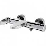 Bateria wannowa Cersanit Inverto ścienne chrom (S951-312) | S951-312 | 5901771000068