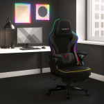 RGB Black Mesh gaming chair | HZ-FORCE 4.6 RGB BLACK MESH | 5903796016185