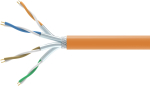 Equip Kabel instalacyjny Cat.7, S/FTP, LSZH, Dca, pomarańczowy, 1000m (404553) | 404553 | 4015867239421