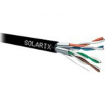 In&scaron;talačn&yacute; k&aacute;bel Solarix CAT6A STP PE Fca 500 m/kot&uacute;č, vonkaj&scaron;&iacute; SXKD-6A-STP-PE | 26000040 | 8595684701081