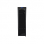 Lanberg | Rack cabinet 19" free-standing 42U/600x1000 (flat pack) with glass door lCD V2 | FF01-6042-12BL | Black | FF01-6042-12BL | 5901969430455