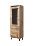 Cabinet NORD 60x38x182.5 cm oak wotan/anthracite | NORD WIT | 5903815006722