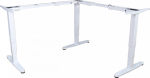 Equip Equip ERGO L-Form elek. Schreibtischrahmen Sitz-Steh wei&szlig; | 650821 | 4015867208403