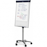 Flipchart Nobo Barracuda Mobile magnetyczny - suchościeralny 100x67,5 cm (1902386) | 1902386 | 5028252250177