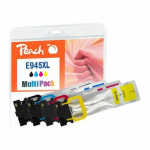 Tusz Peach Peach 320964 nab&oacute;j z tuszem 4 szt. Zamiennik Wysoka (XL) wydajność Czarny, Cyjan, Purpurowy, Ż&oacute;łty | 320964 | 7640460540512