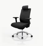 Krzesło biurowe Jan Nowak JAN NOWAK Fotel biurowy ergonomiczny czarny VECTOR | 5907367514179 | 5907367514179