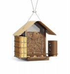 Skrzynkazdrewna Birdfy Feeder Metal V - karmnik dla ptak&oacute;w z kamerą | EPPAMBNBFM00320 | 810198941500