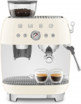 Smeg EGF03CREU Espressomaschine, Kaffeevollautomat 50s Style, creme | EGF03CREU | 8017709329839