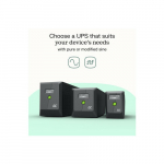 UPS power supply 1200W/2000VA mod sine | UPSLM1200 | 5904326375628