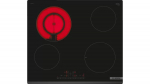Bosch PKF631FP3E hob Black Built-in 60 cm Ceramic hob 4 zone(s) | PKF631FP3E | 4242005289509