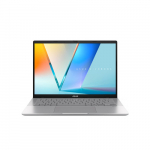 Asus Vivobook S14 | Cool Silver | 14 " | IPS | WUXGA | 60 Hz | 1920 x 1200 pixels | Anti-glare | Intel Core i5 | i5-13420H | 16 GB | DDR5 | Solid-state drive capacity 512 GB | Intel Graphics | Windows 11 Home | 802.11ax | Bluetooth version 5.3 | Keyb ...